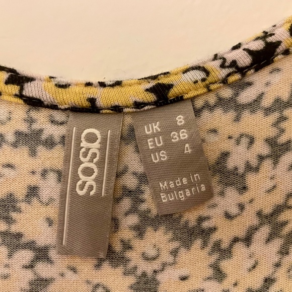 ASOS Floral Button Maxi Tea Dress - Picture 5 of 6